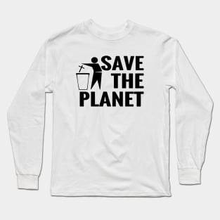 Save The Planet Atheist Funny Atheism Tee Gift For Atheist Agnostic Atheist Gift Atheist Long Sleeve T-Shirt